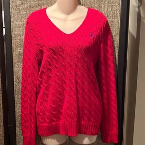 Womens V Neck Sweater - Ralph Lauren Sport